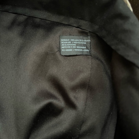 NWOT Club Monaco wool lined dress pants low rise - Picture 11 of 14